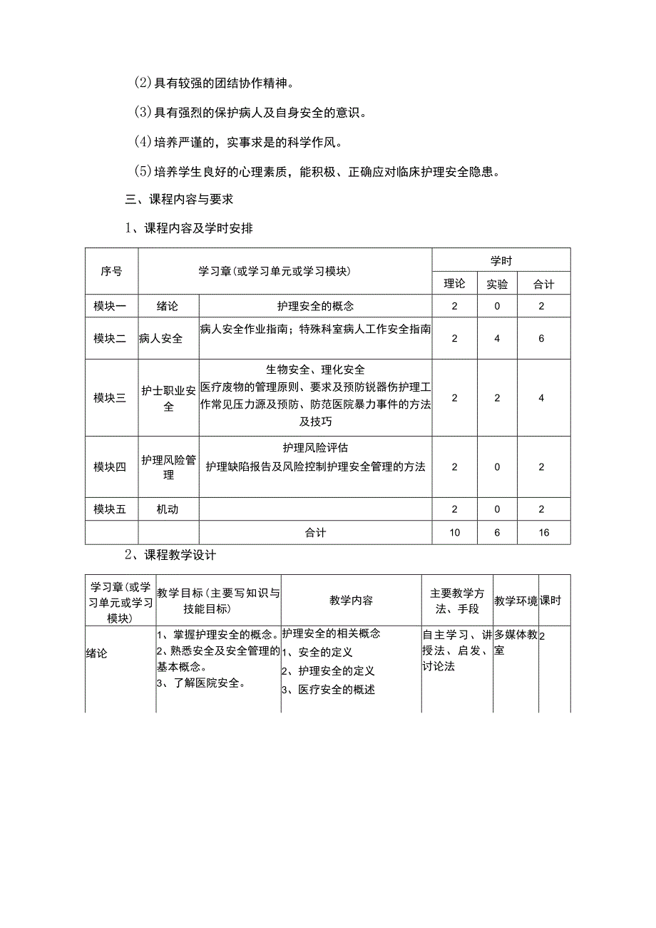 护理安全课程标准.docx_第3页