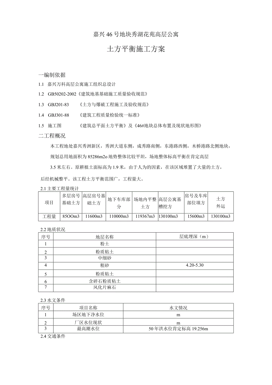 嘉兴46号地块土方平衡施工方案[1][1].-secret.docx_第2页