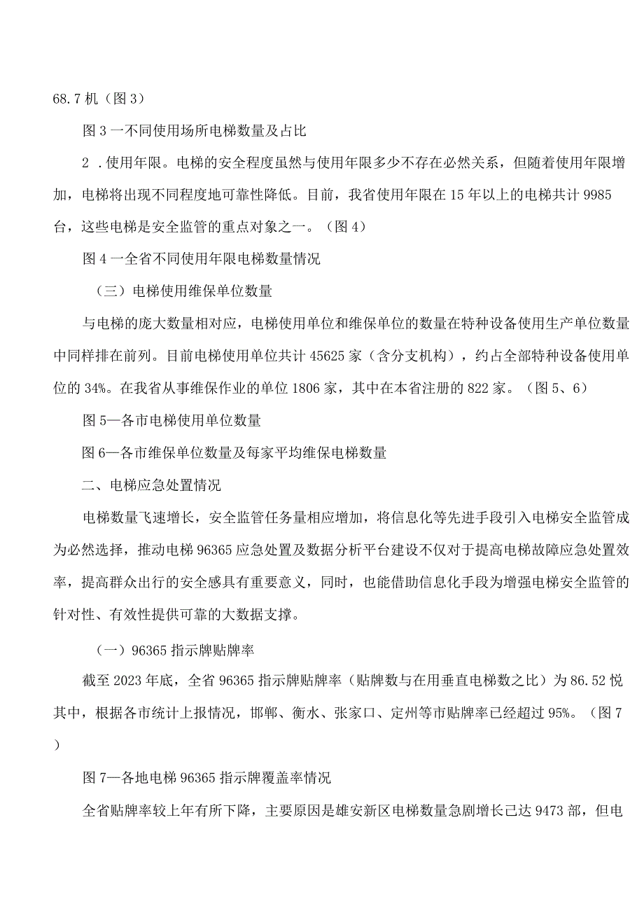 河北省市场监督管理局关于发布《2022年度河北省电梯应急处置平台(96365)管理分析报告》的通知.docx_第2页