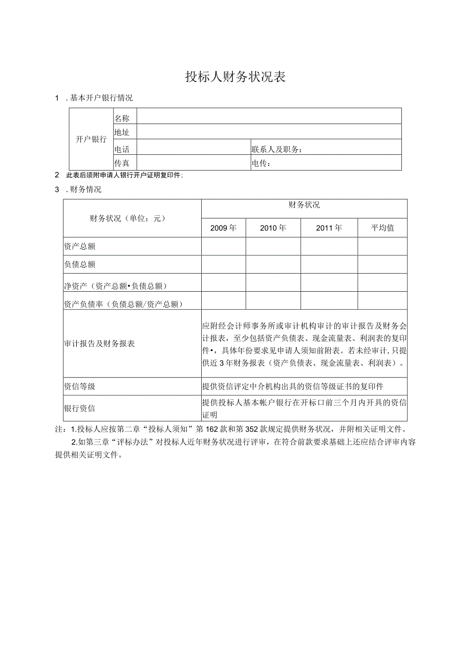 投标人财务状况表22(2023年).docx_第1页