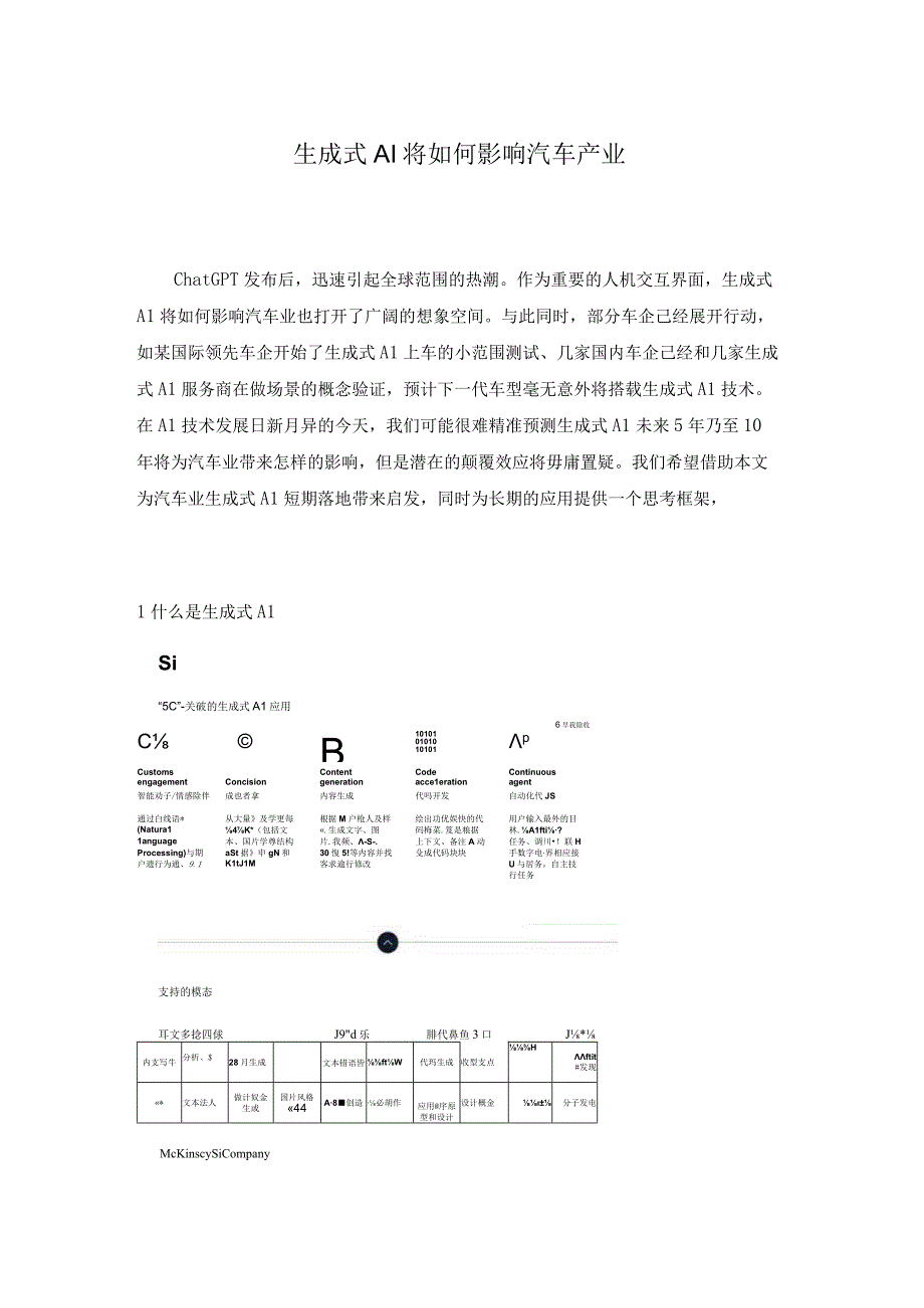 生成式AI将如何影响汽车产业.docx_第1页