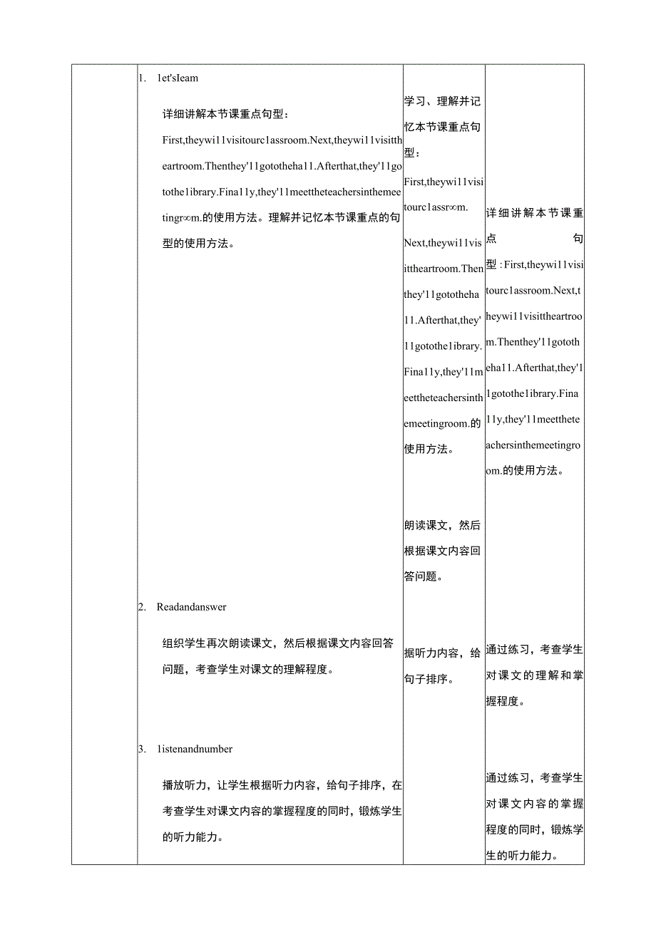 牛津深圳五下核心素养Unit 7 Open Day Listen and say Culture corner教案.docx_第3页