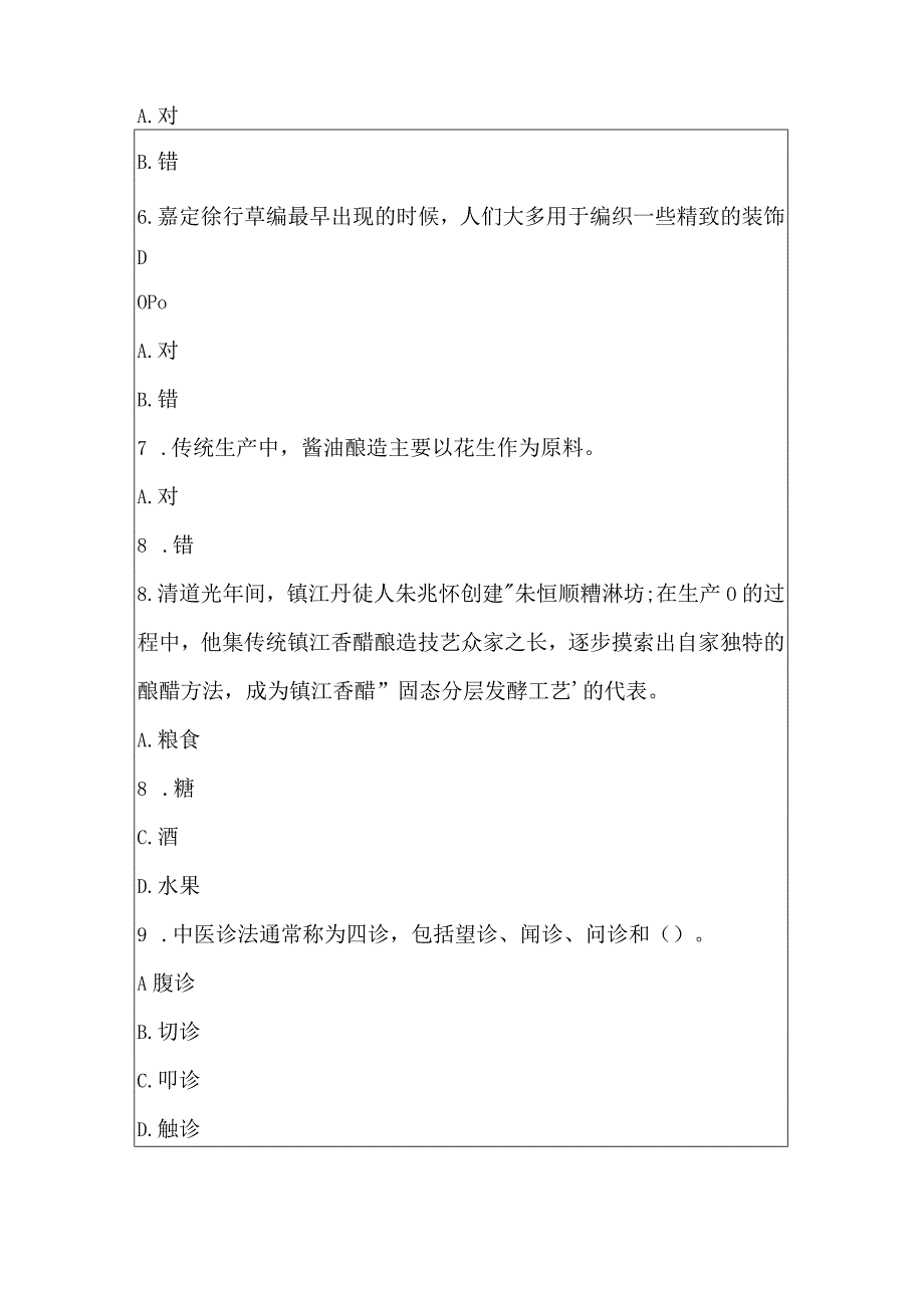 行走江南多彩非遗青少年传统文化知识大赛试题100题.docx_第2页