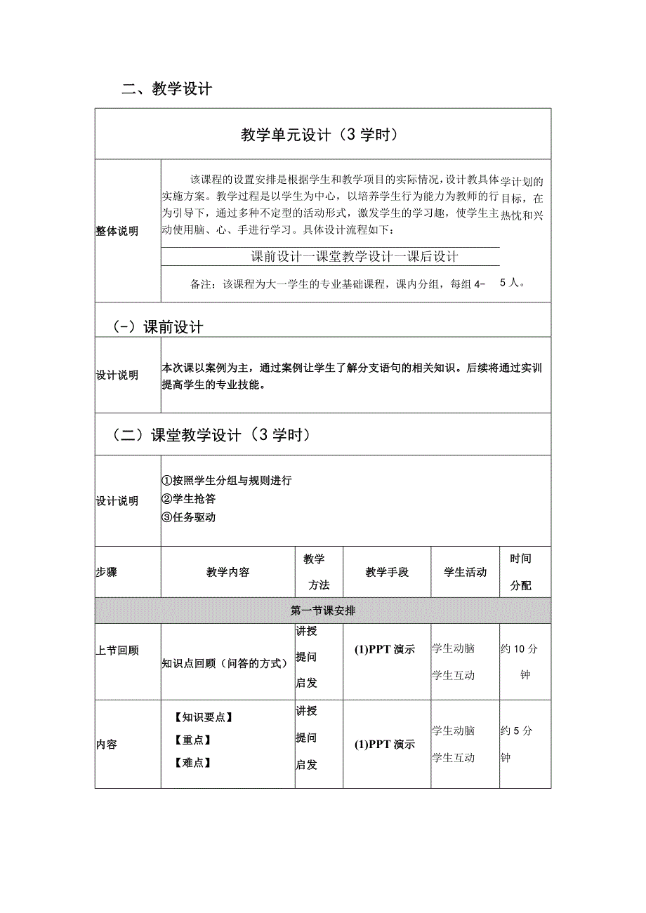 Python语言程序设计（工作手册式） 教案 第7讲分支（2）.docx_第2页