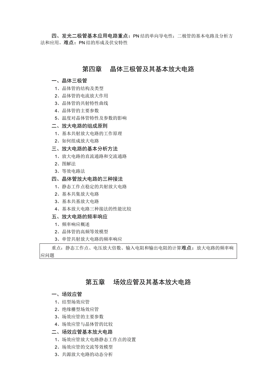 《模拟电子技术》课程教学大纲.docx_第3页