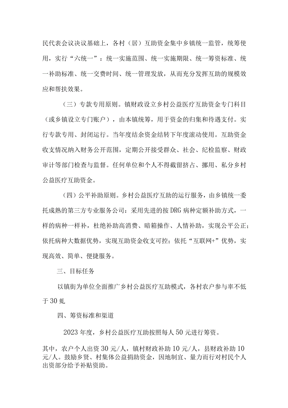 乡村公益医疗互助项目实施细则.docx_第2页