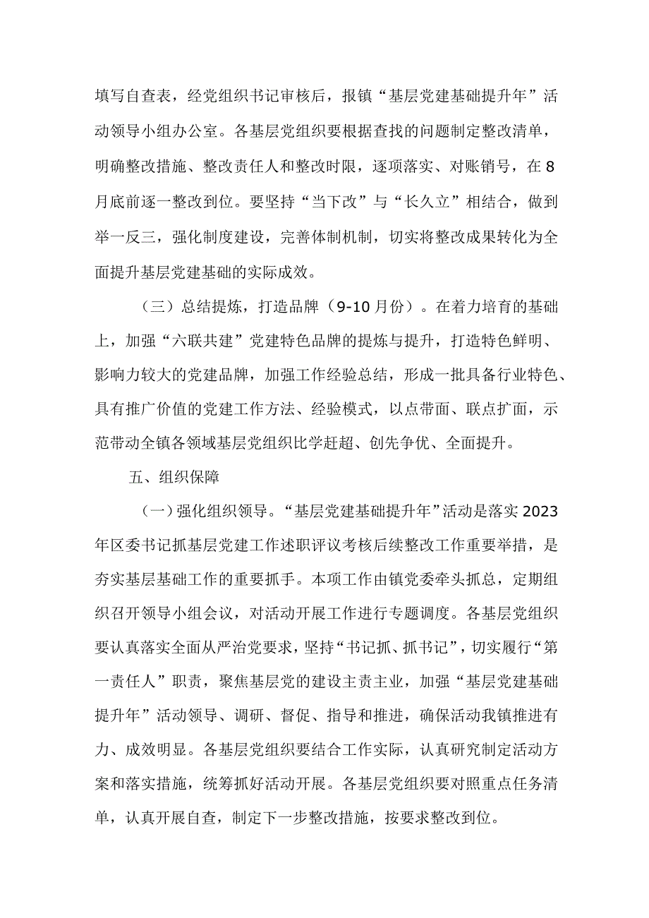 “基层党建基础提升年”活动实施方案.docx_第3页