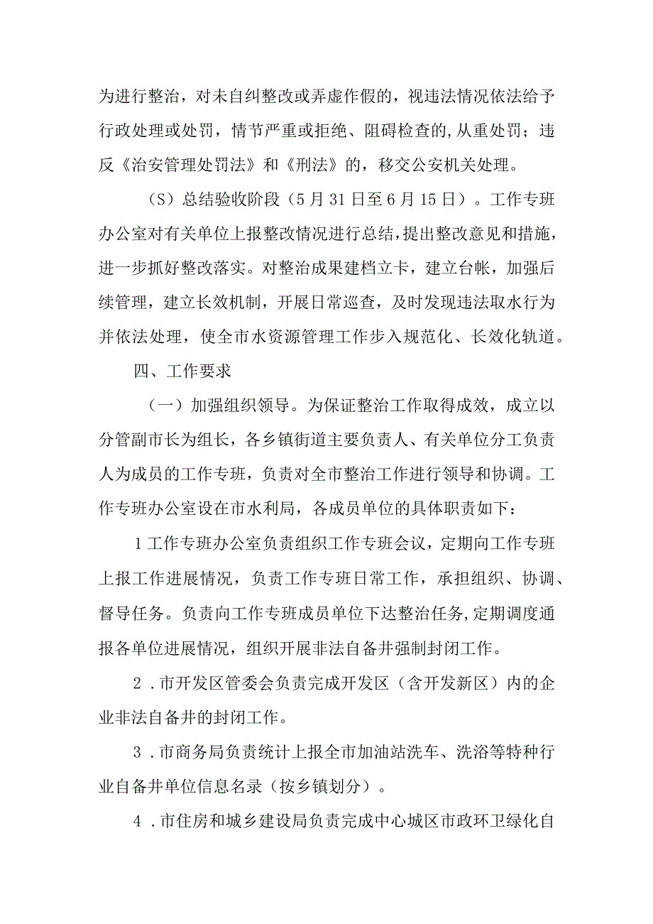 XX市地下水管理专项整治实施方案.docx_第3页