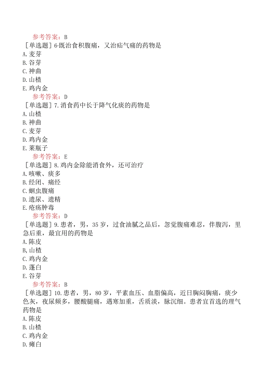 中医眼科学【代码：335】-中药学-消食药.docx_第2页