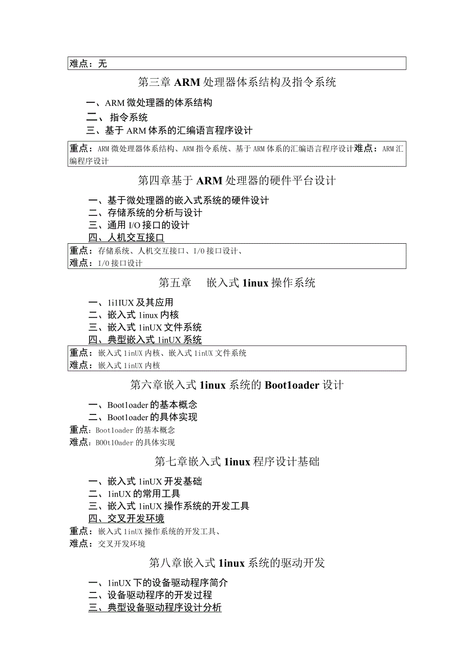 《嵌入式系统基础》课程教学大纲.docx_第2页