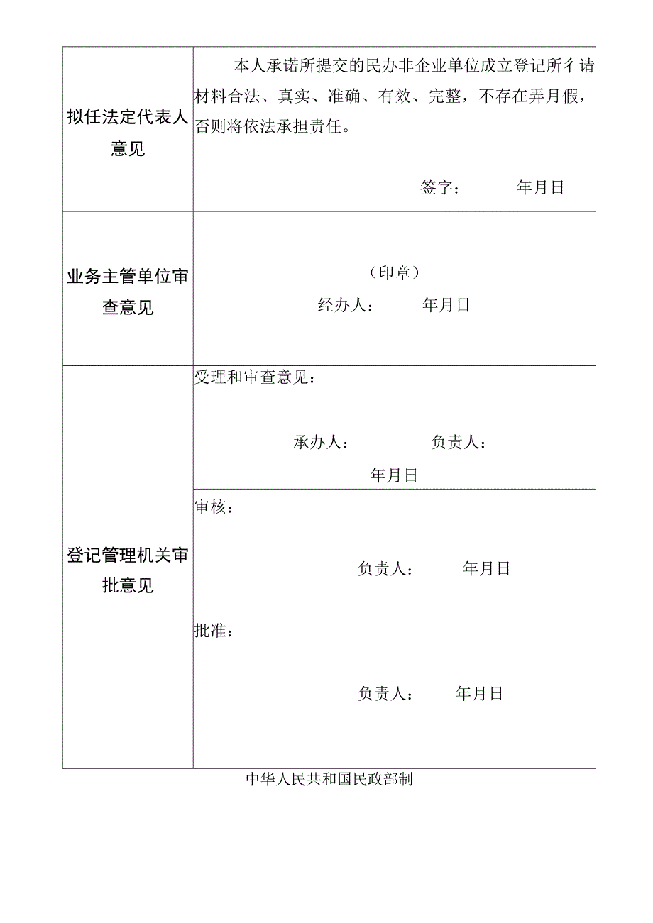 02民办非企业单位法人登记申请表.docx_第2页