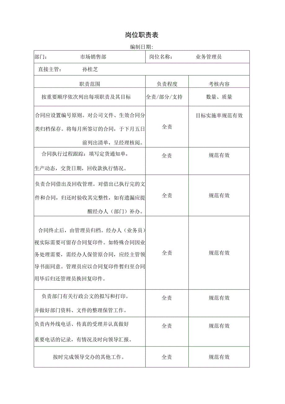 业务管理员职能说明书.docx_第1页