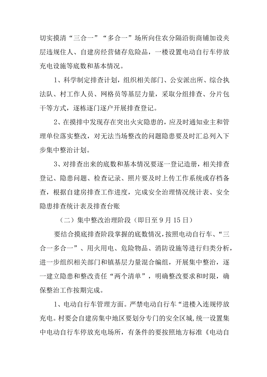 XX镇消防安全隐患排查整治攻坚行动实施方案.docx_第3页