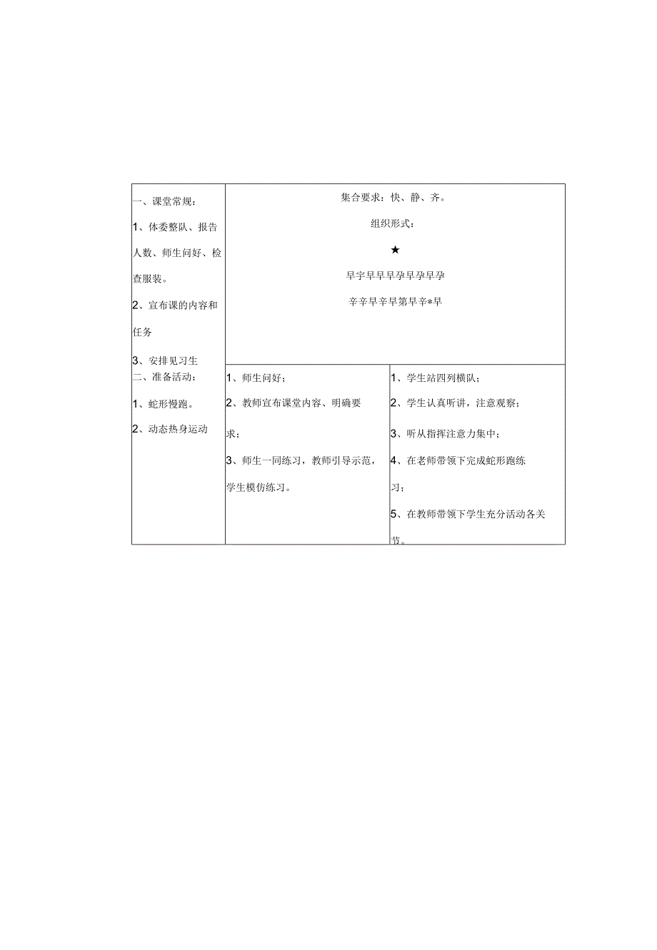 人教版七年级体育与健康《蹲踞式起跑及加速跑》教学设计.docx_第3页