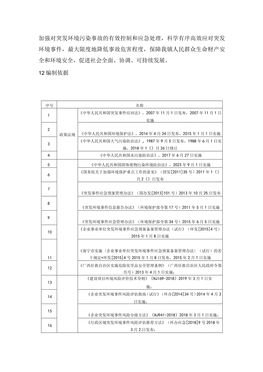 乡镇环境污染和生态破环突发事件预案操作手册.docx_第2页