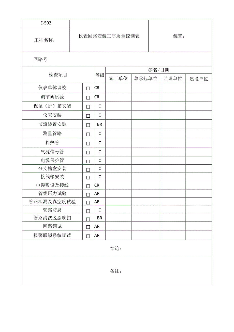 化工设施建设自动化仪表类交工技术文件汇总.docx_第3页