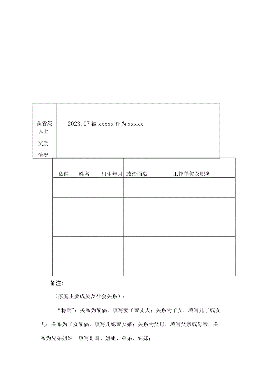 处级干部业绩信息采集表.docx_第2页