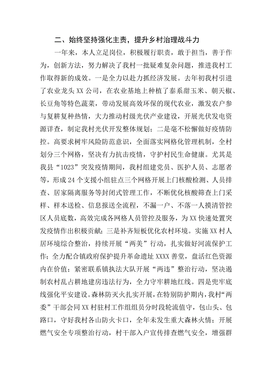 村党支部书记述职报告.docx_第2页