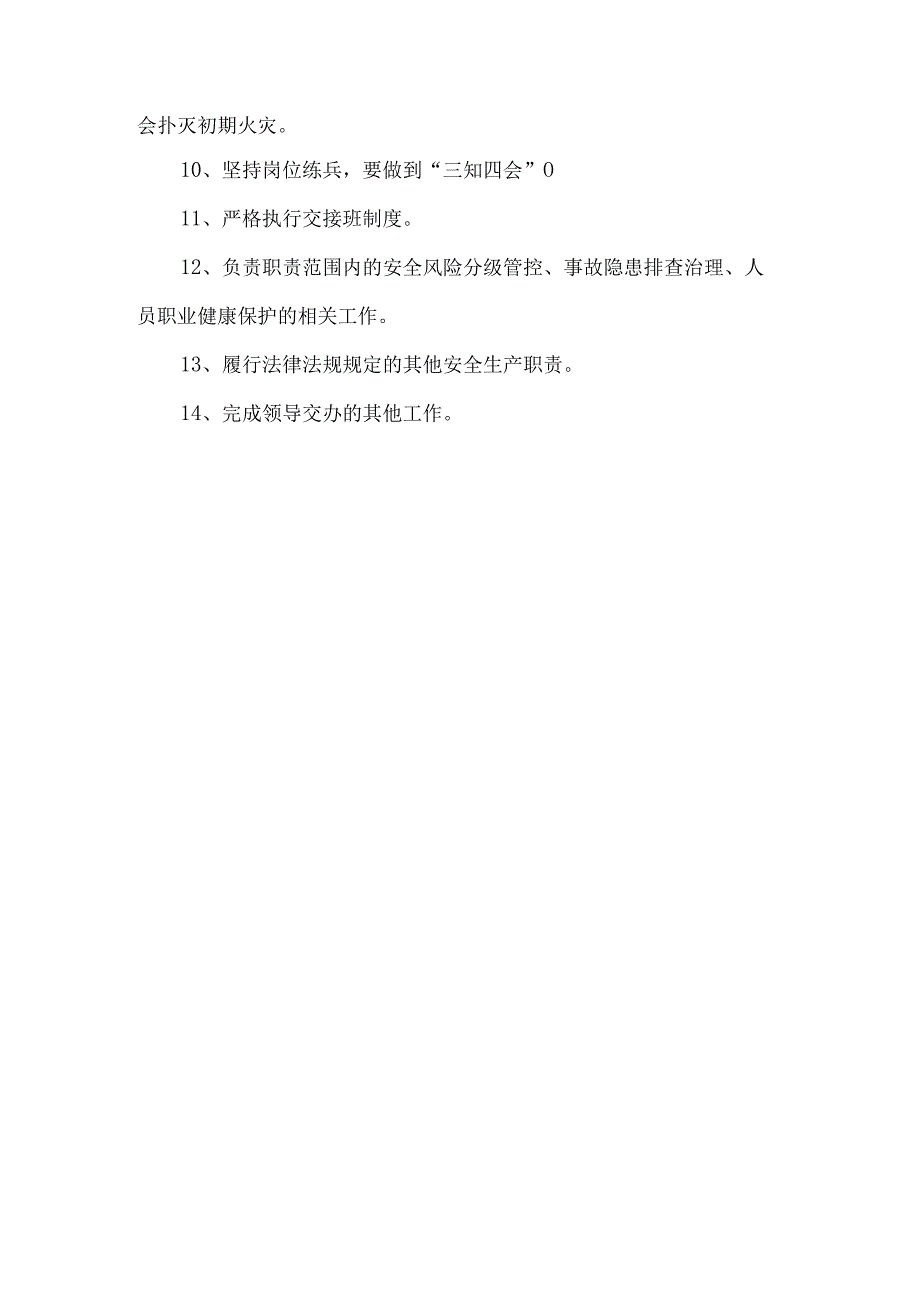 机电队矿灯值班工安全生产责任制.docx_第2页