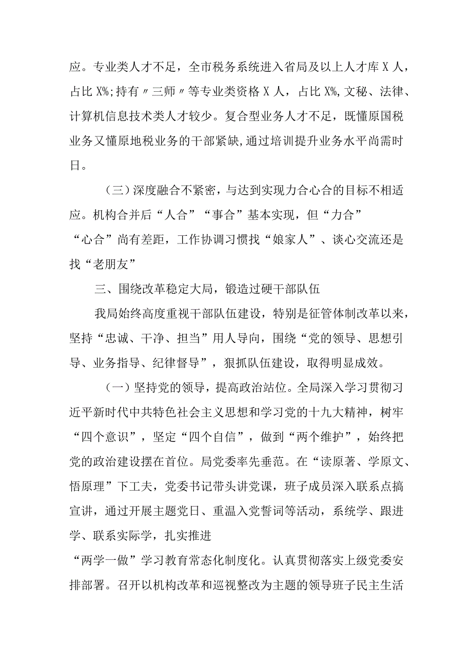 某市税务局关于人才队伍建设的调研报告.docx_第2页