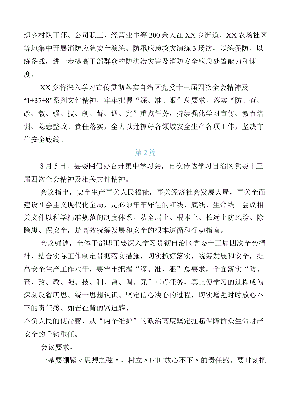 专题学习自治区党委十三届四次全会的研讨材料（附上总结汇报）（20篇）.docx_第2页