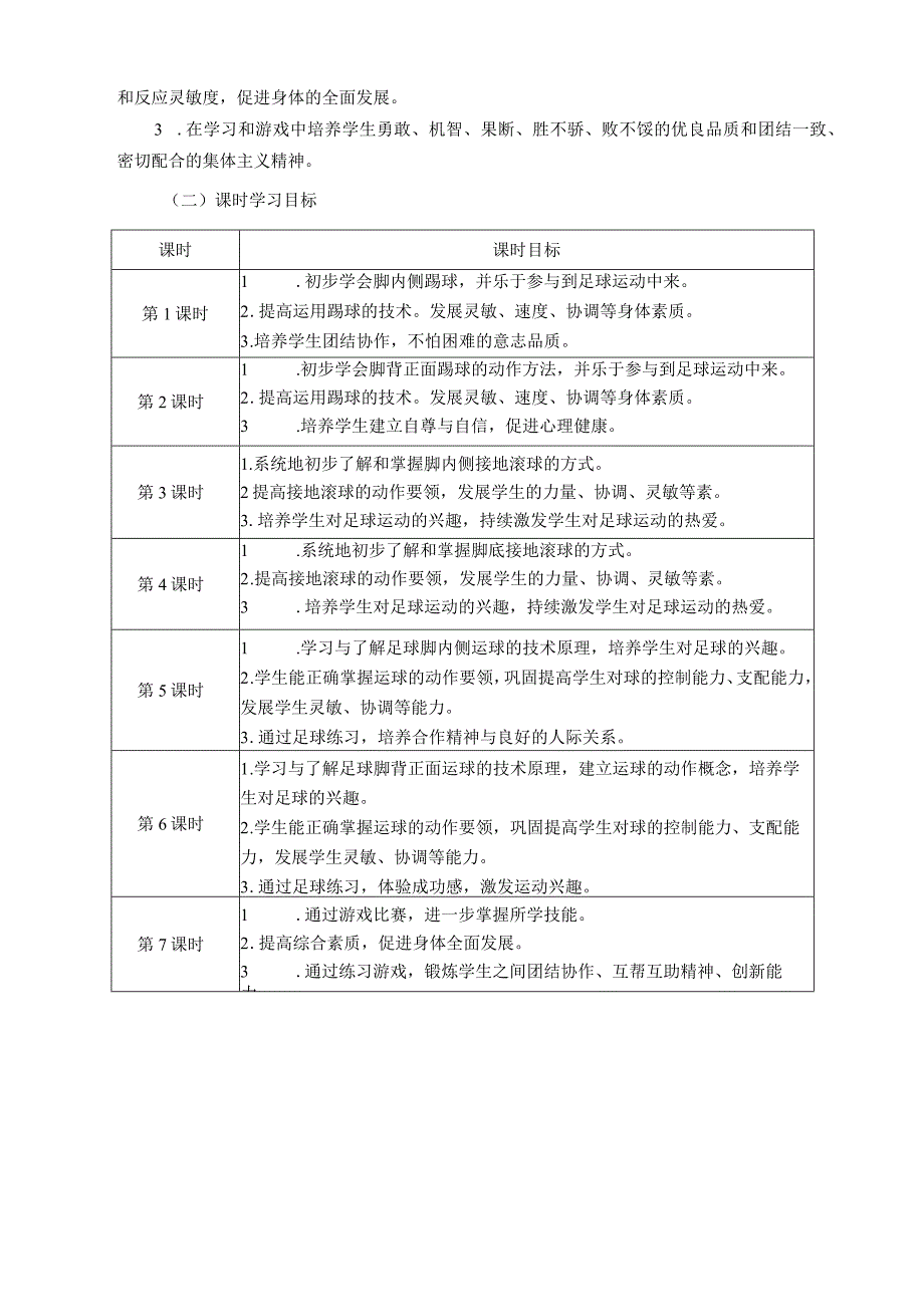 人教版三年级上册体育小足球（作业设计方案）.docx_第3页