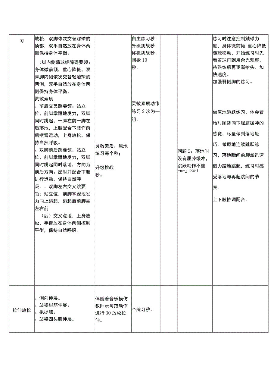 人教版四年级上册体育小足球：发展球性与灵敏素质教案.docx_第2页