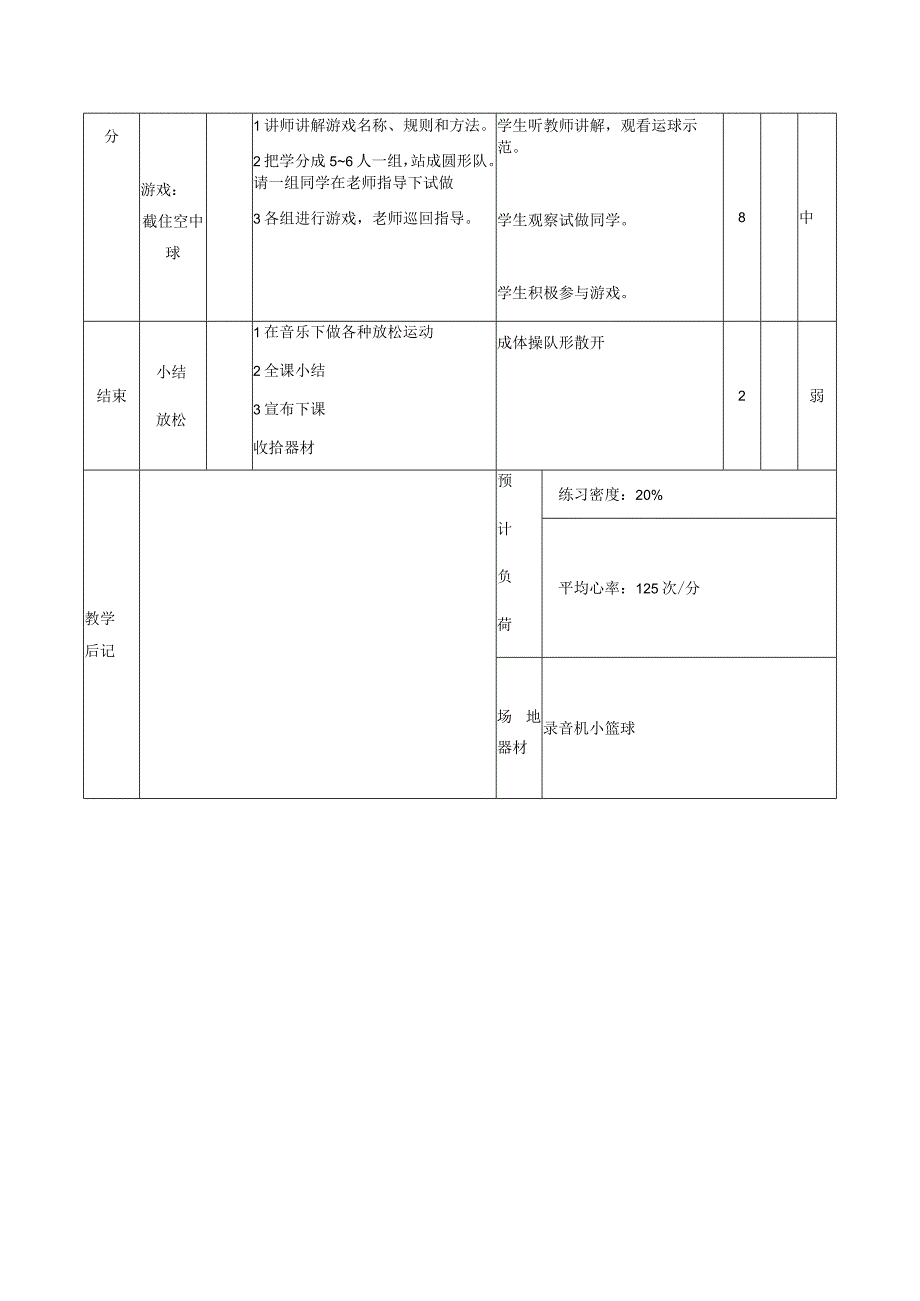 人教版四年级上册体育行进间投篮（教案）.docx_第2页