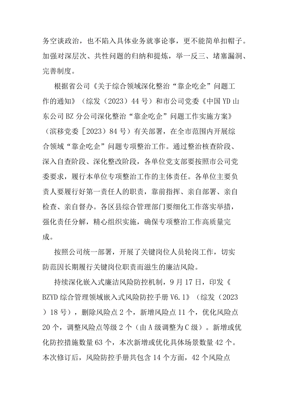 履行全面从严治党主体责任情况报告.docx_第3页