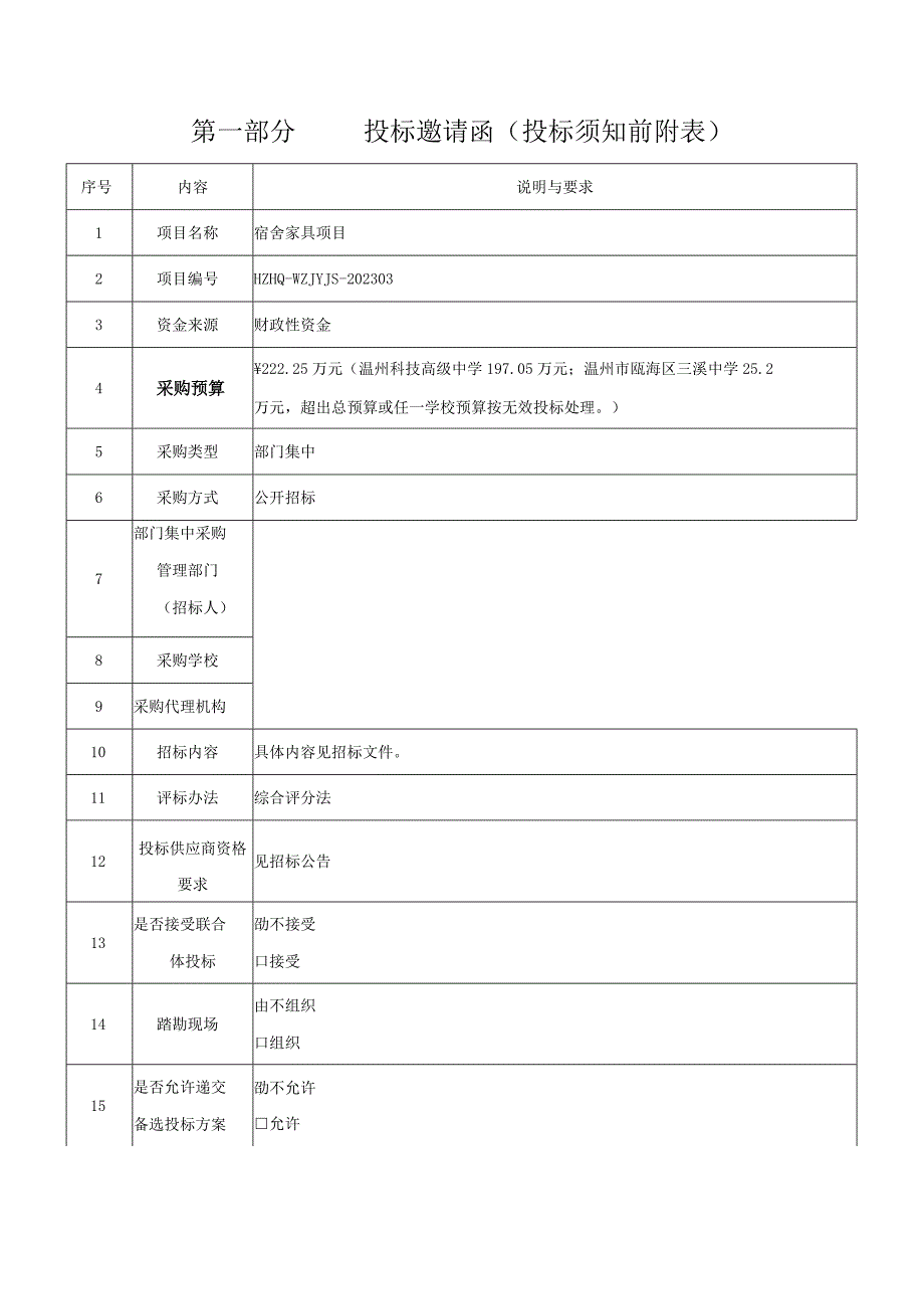 宿舍家具项目招标文件.docx_第3页