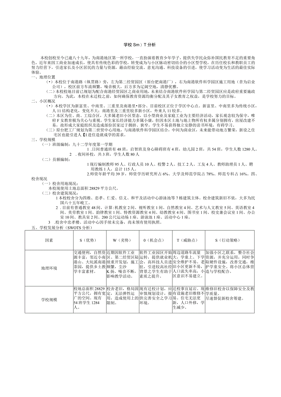 学校swot分析.docx_第1页