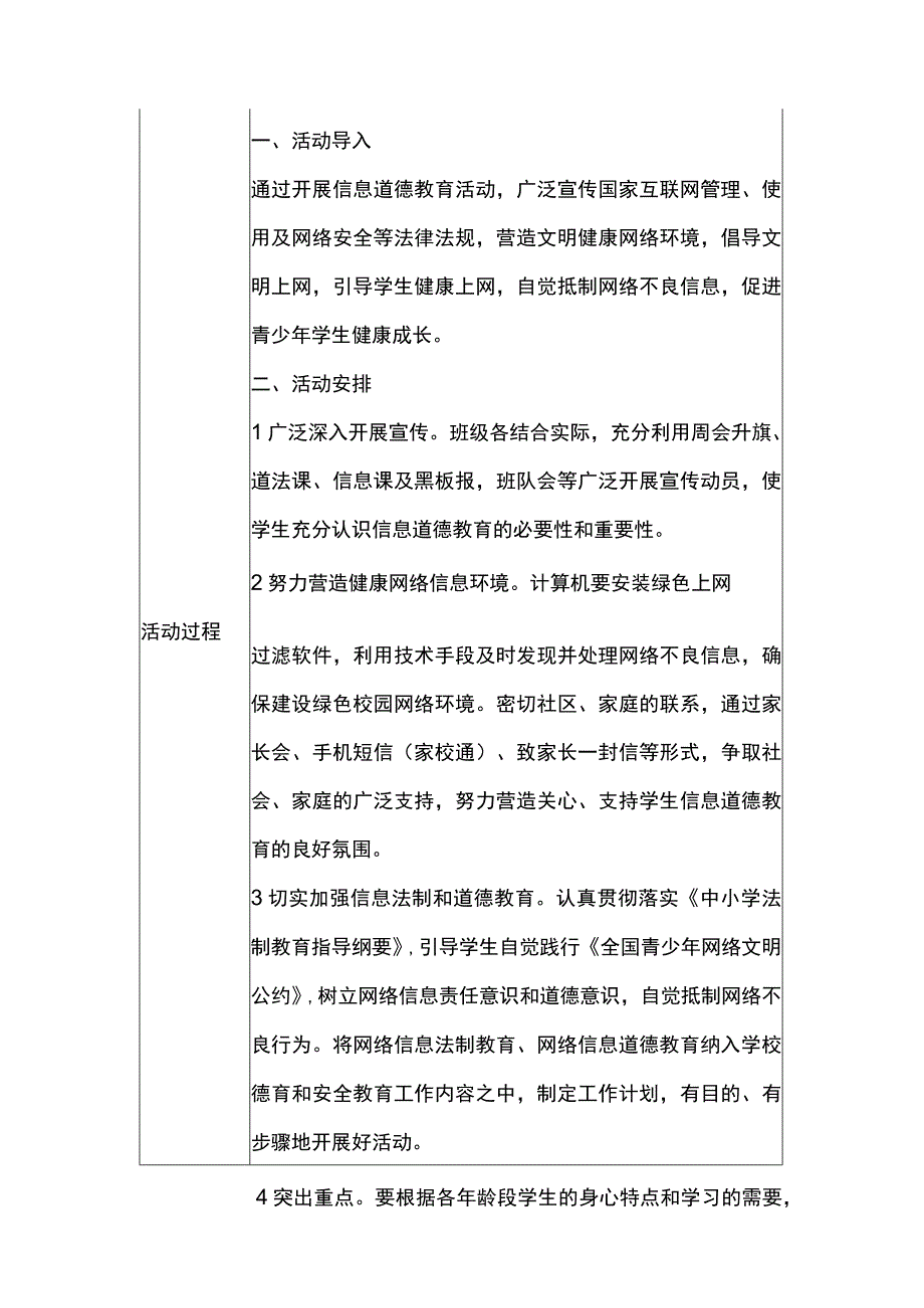 学生信息道德培养活动设计方案.docx_第2页