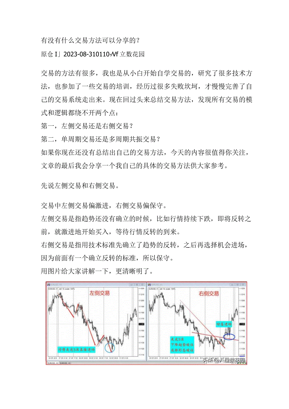 有没有什么交易方法可以分享的？.docx_第1页