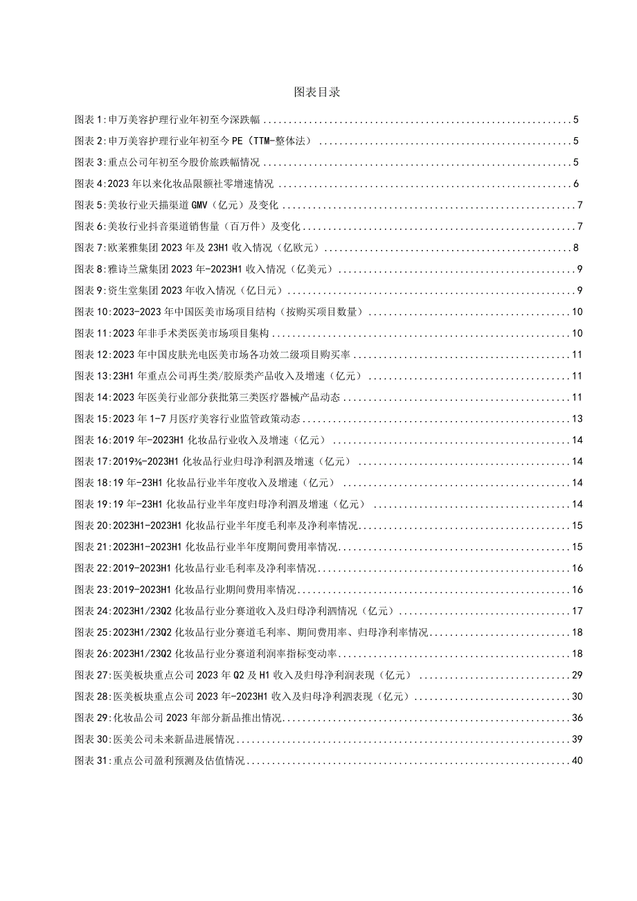 美护行业23H1财报总结：行业复苏、龙头分化.docx_第3页