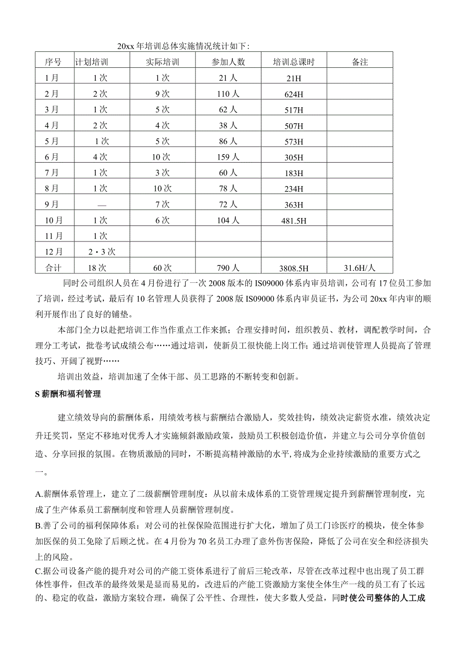 行政人事部年终总结.docx_第3页