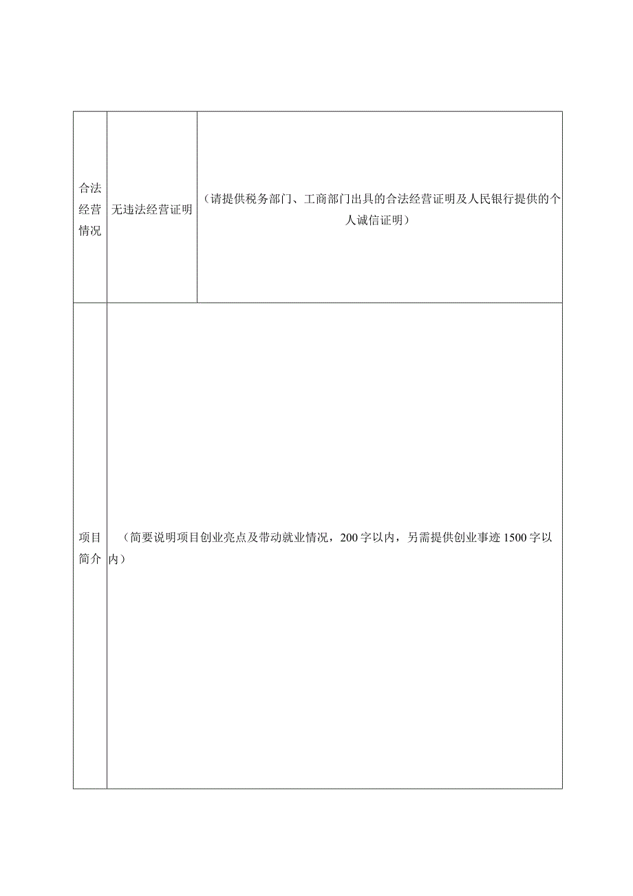 西洞庭管理区2023年度创业带动就业示范典型返乡创业优质初创企业申报表.docx_第3页