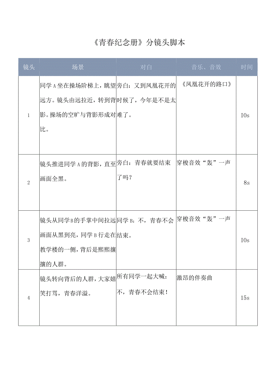 视频分镜头拍摄脚本（5份）.docx_第3页