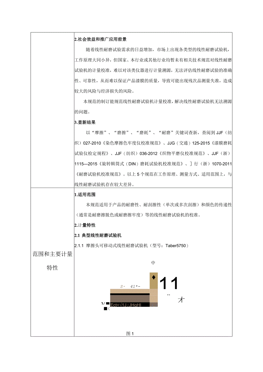 计量技术规范项目建议书-线性耐磨试验机校准规范.docx_第2页