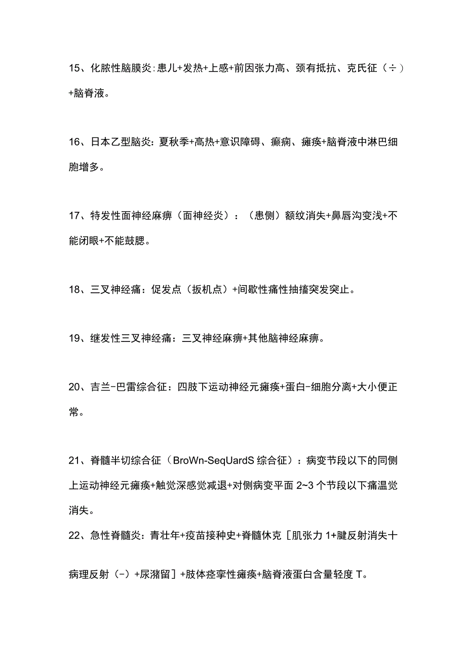 2023各系统常见疾病诊断公式.docx_第3页