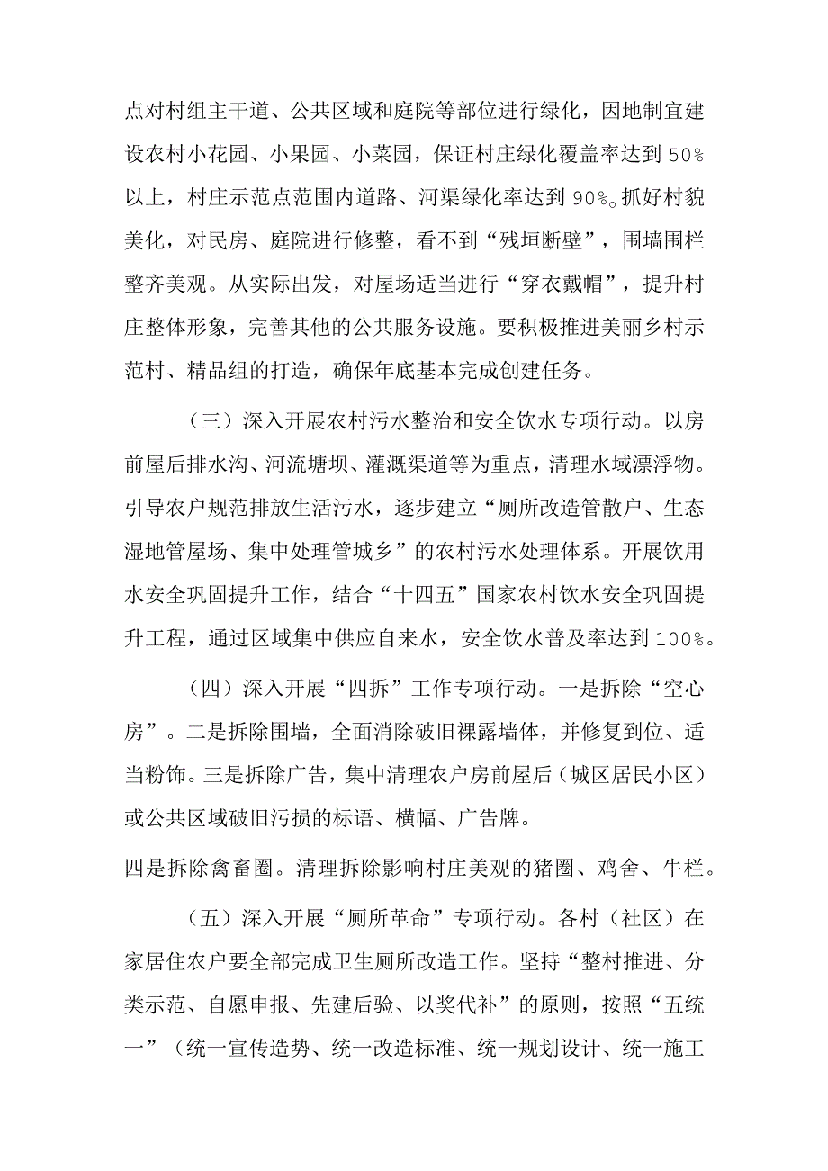 xxx镇美丽乡村建设实施方案2篇.docx_第3页