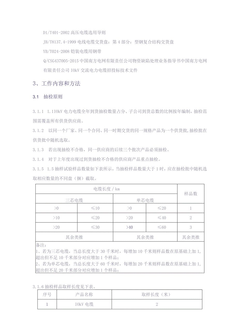 10kV 交流电力电缆到货抽检标准（天选打工人）.docx_第2页