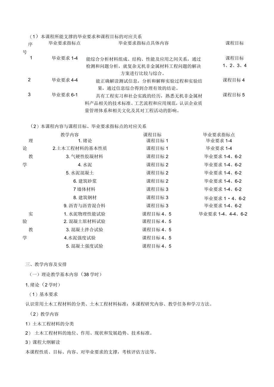 《土木工程材料》A课程大纲.docx_第2页