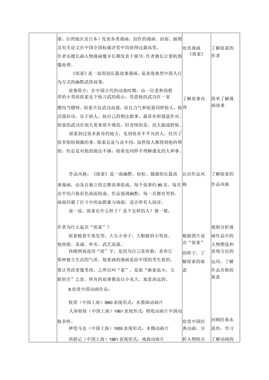 《动漫——动起来的漫画》教学设计-五年级美术.docx_第3页