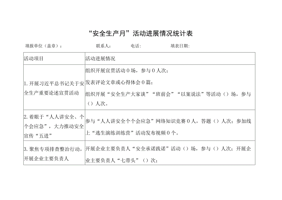 “安全生产月”活动表格模板（5篇）.docx_第3页