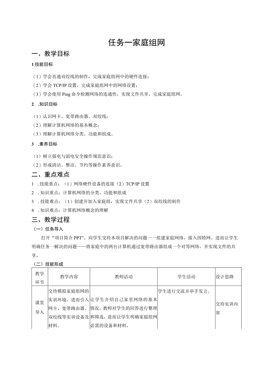 《计算机网络基础》教案1-6项目.docx_第1页