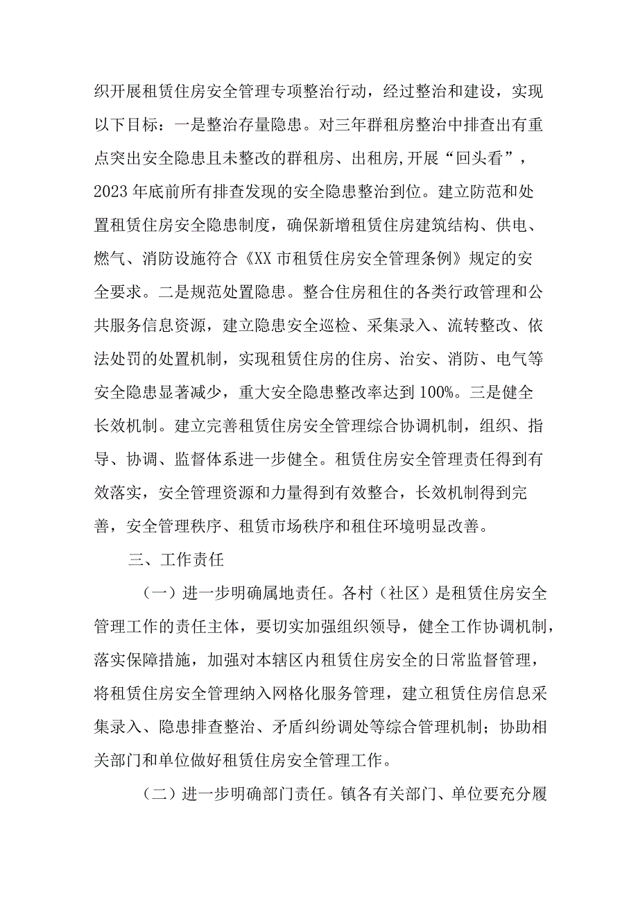 XX镇租赁住房安全管理专项整治行动实施方案.docx_第2页