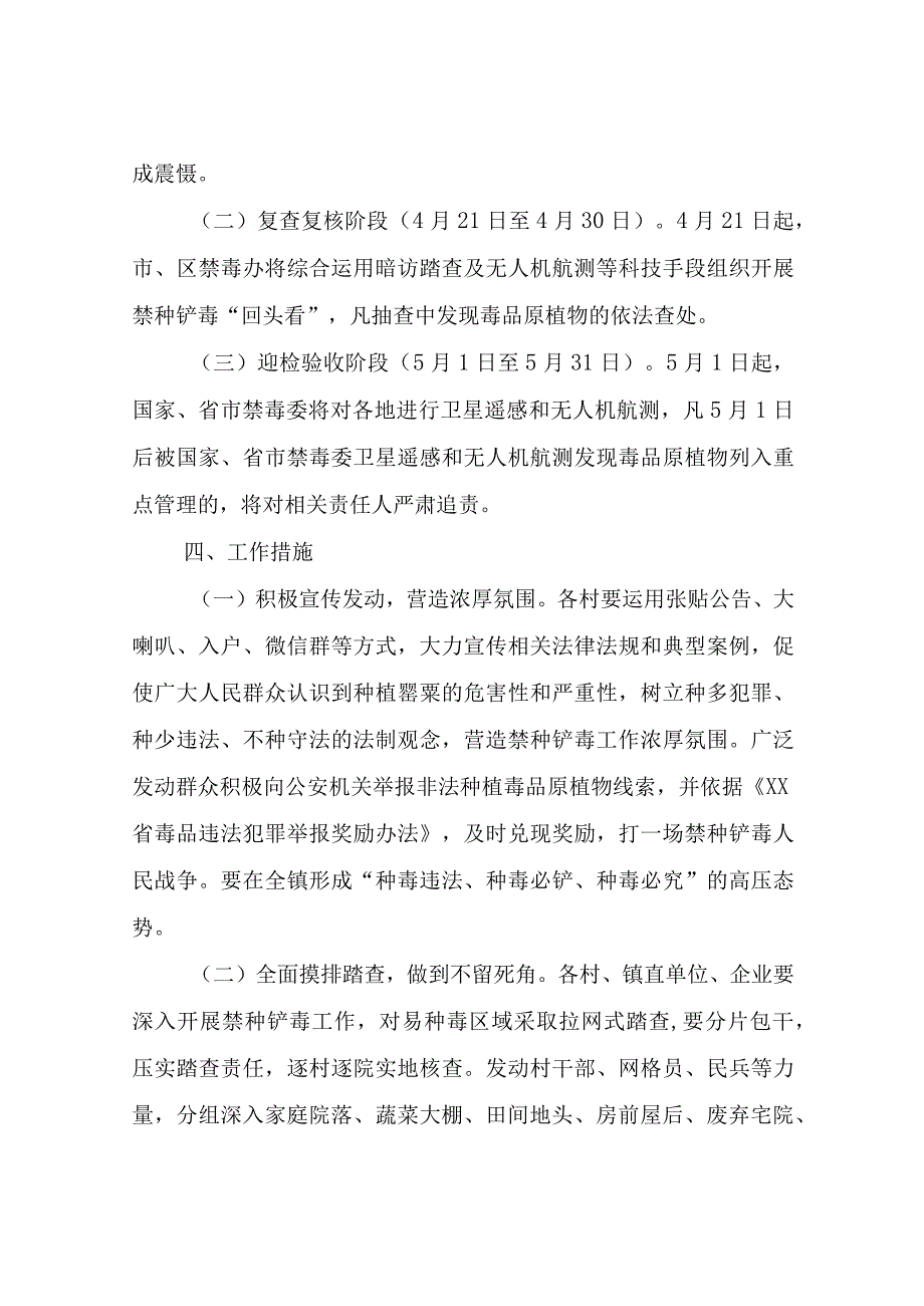 XX镇禁种铲毒工作实施方案.docx_第2页