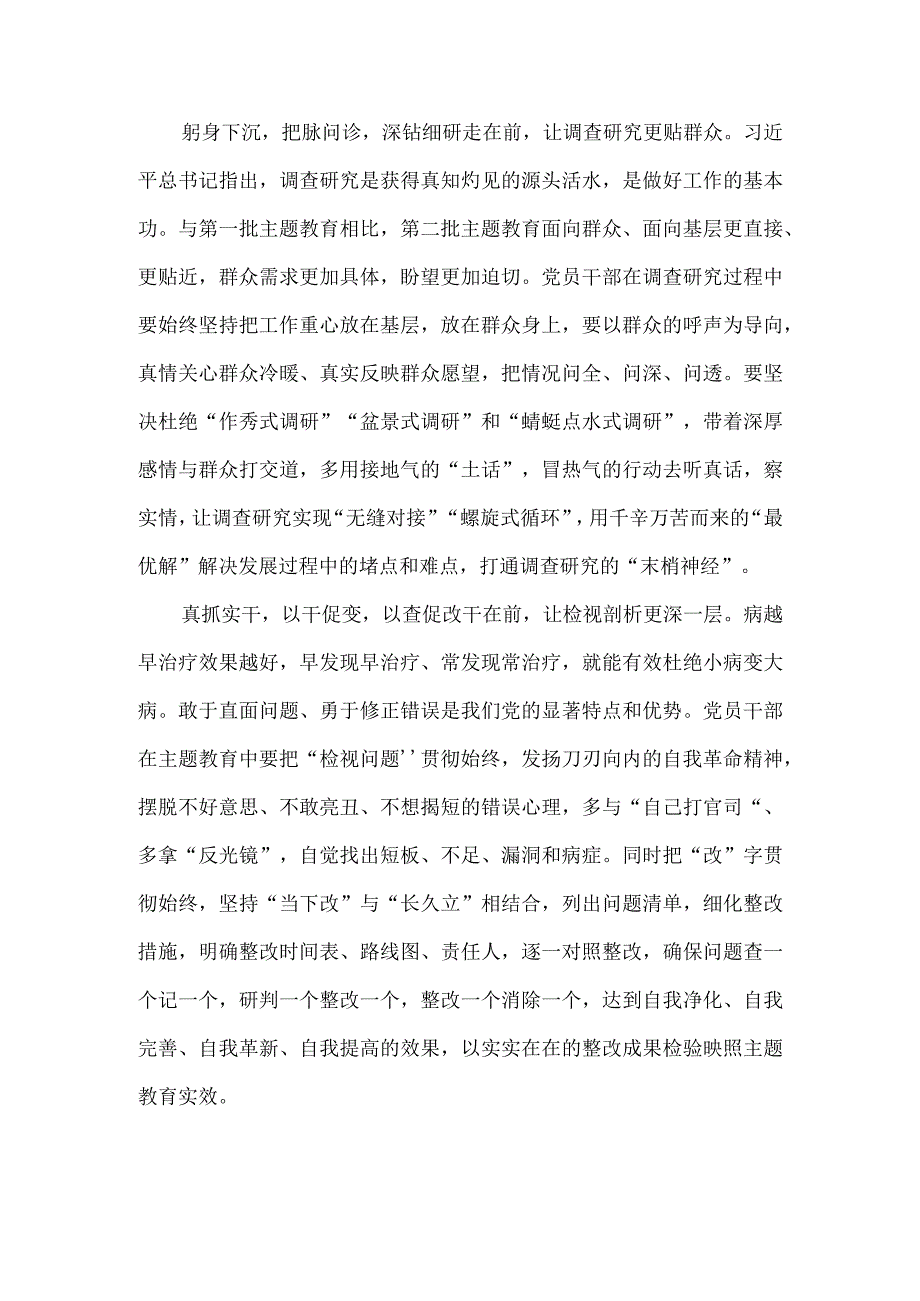 第二批主题教育党员干部研讨学习发言稿三.docx_第2页