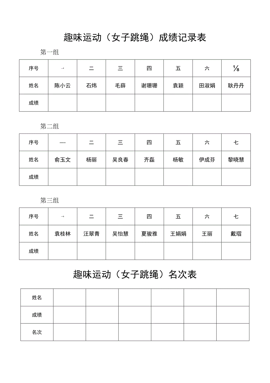 成绩记录表(趣味运动会).docx_第3页