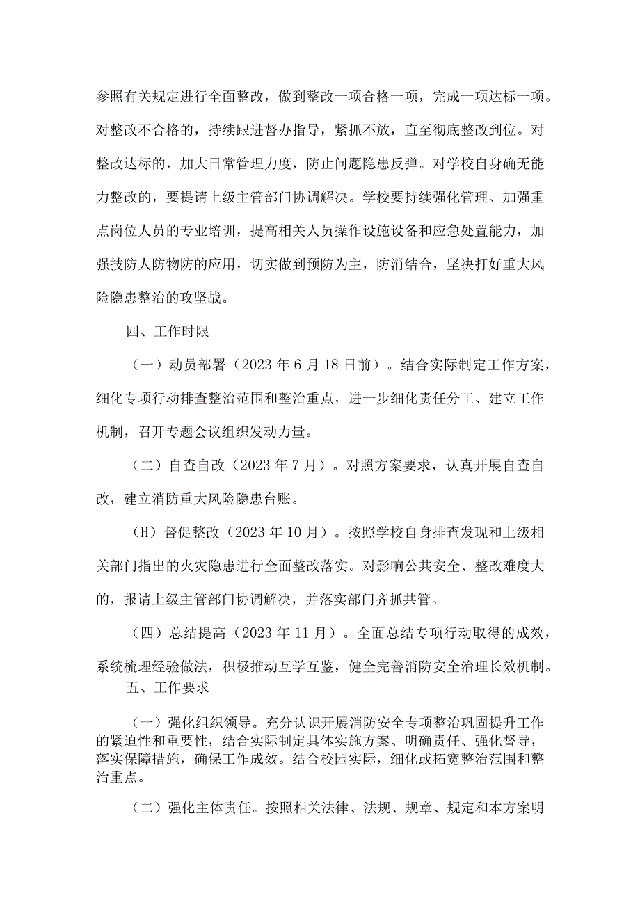 城关小学2023年消防安全专项排查整治方案.docx_第3页